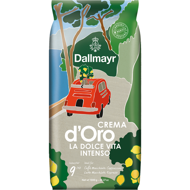 Dallmayr D'Oro La Dolce Vita Intenso 1000g Bohne