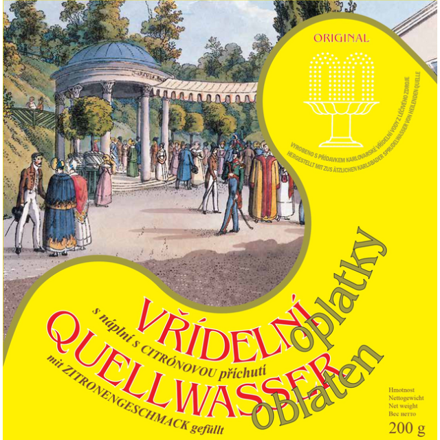 Karlovarské Oplatky Citron 200G