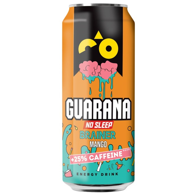 GUARANA BRAINER MANGO 0,5L