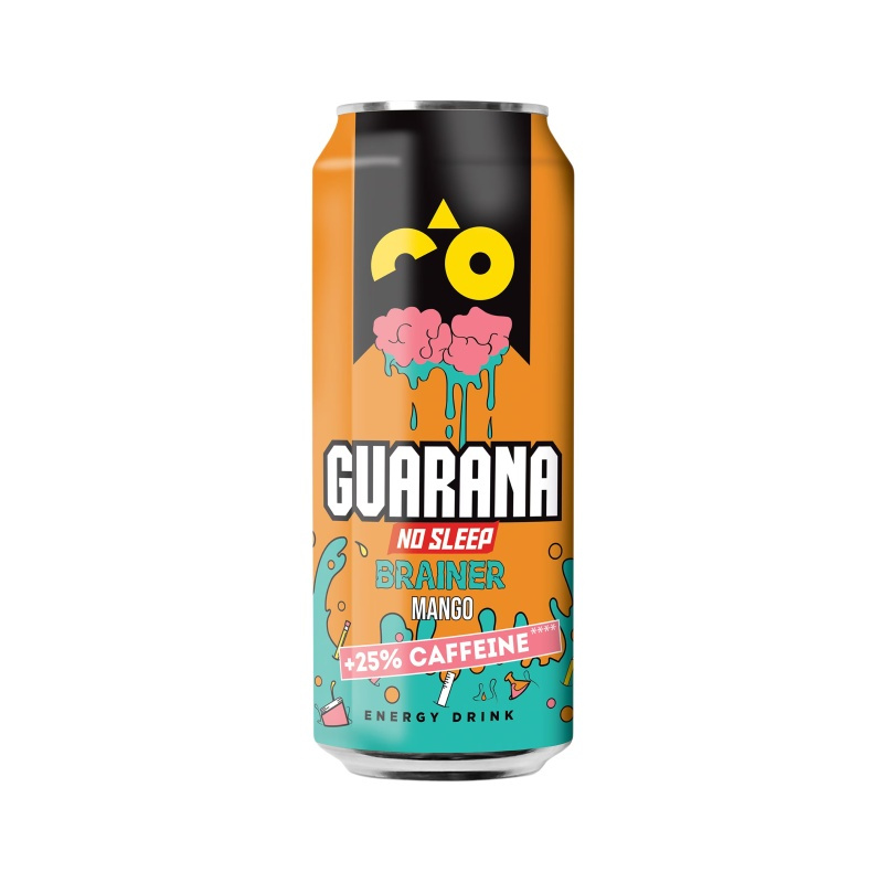 GUARANA BRAINER MANGO 0,5L