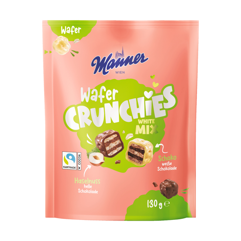 Manner Wafer Crunch.White 130g