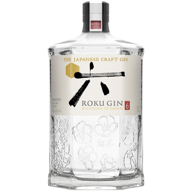 Roku Suntory Gin 43% 1L