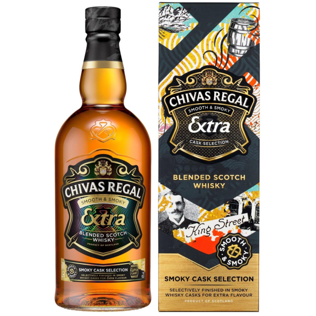 Chivas Regal Extra Smoky 40% 1L