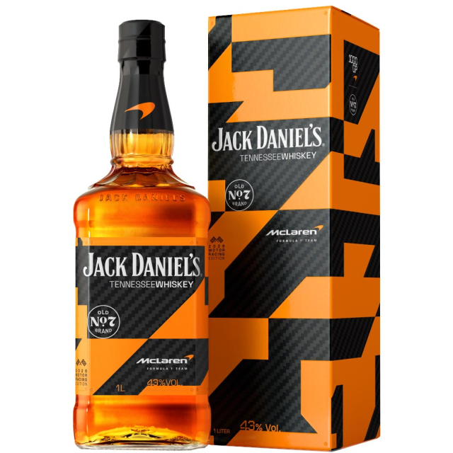 Jack Daniel Black McLaren 43% 1L