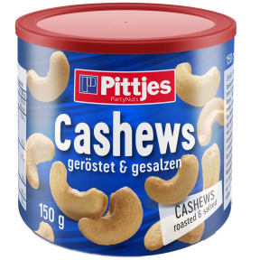 Pittjes Cashews 150G