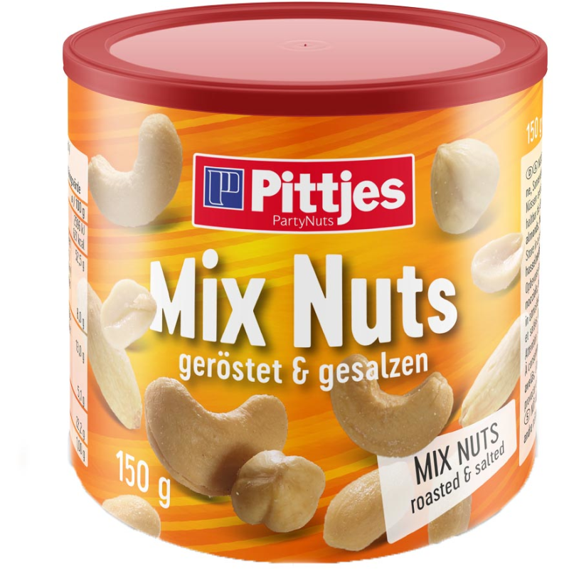 Pittjes Mix Nuts 150G