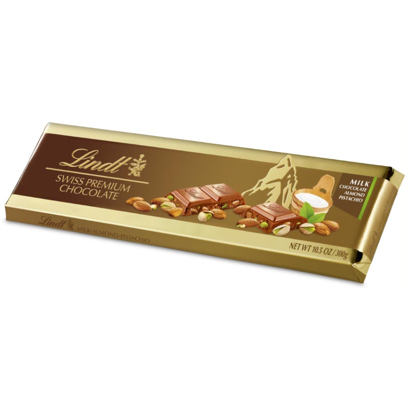 Lindt Gold Milk Pistachio 300g