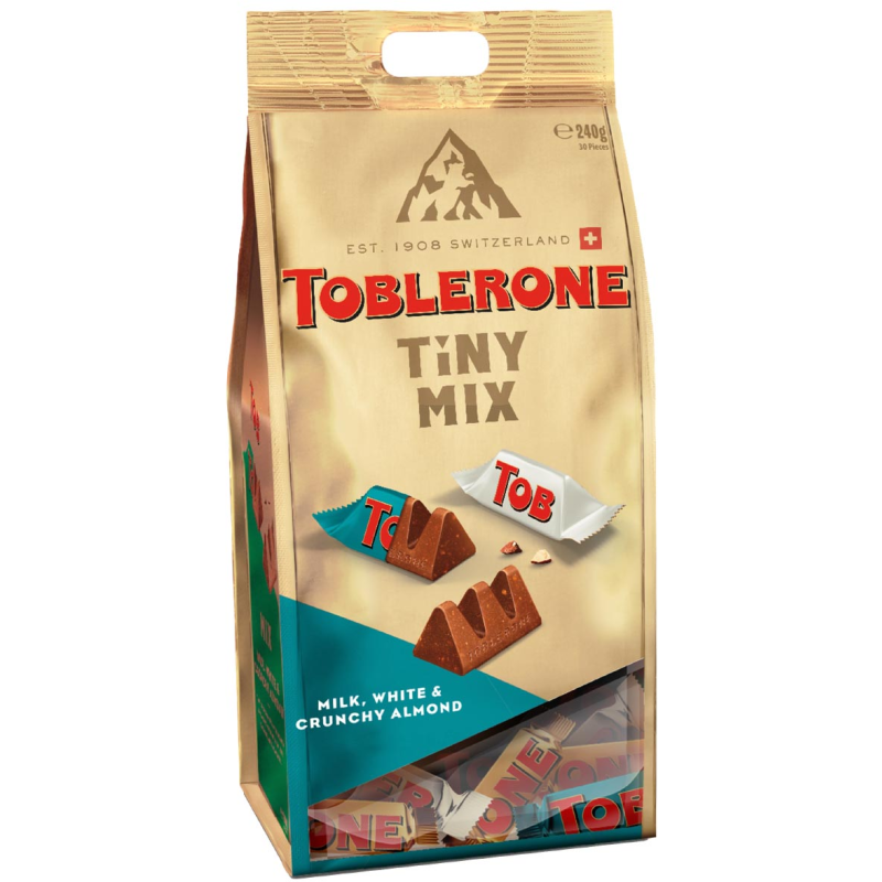 TOBLERONE TINY CR.ALM.MIX 240G