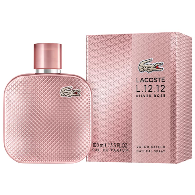 Lacoste L.12.12 Silver Rose Parfémová voda 100ml