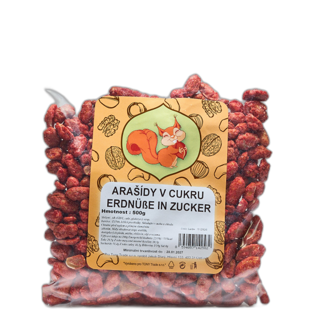 Erdnüsse in Zucker 500g