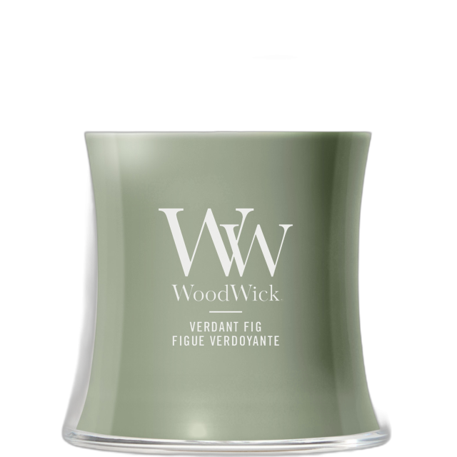 Woodwick Verdant Fig Vonná svíčka 85g