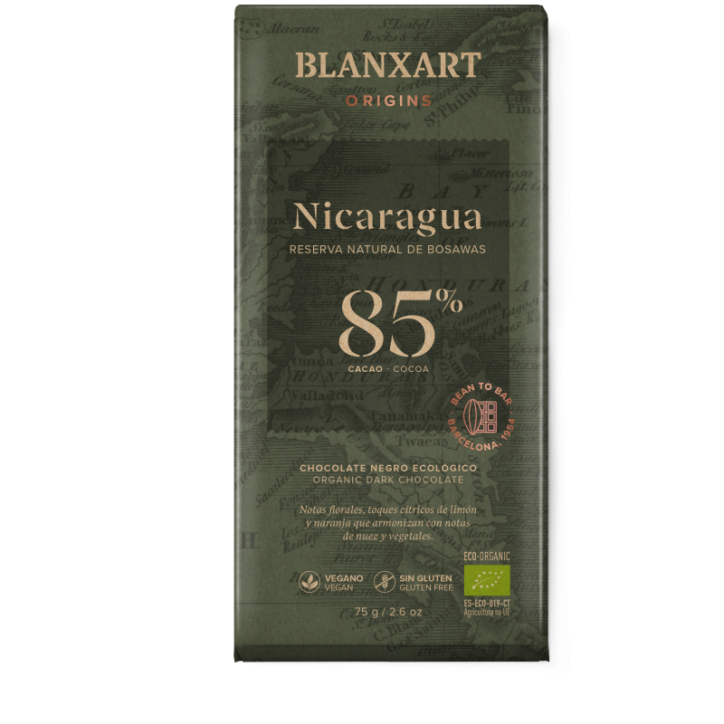 Blanxart Dark Nicaragua 85% 75g