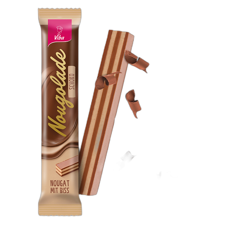 Viba Haselnuss Nougat In Milk Chocolate 35g