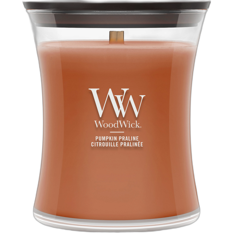 Woodwick Pumpkin Praline Duftkerze 275g
