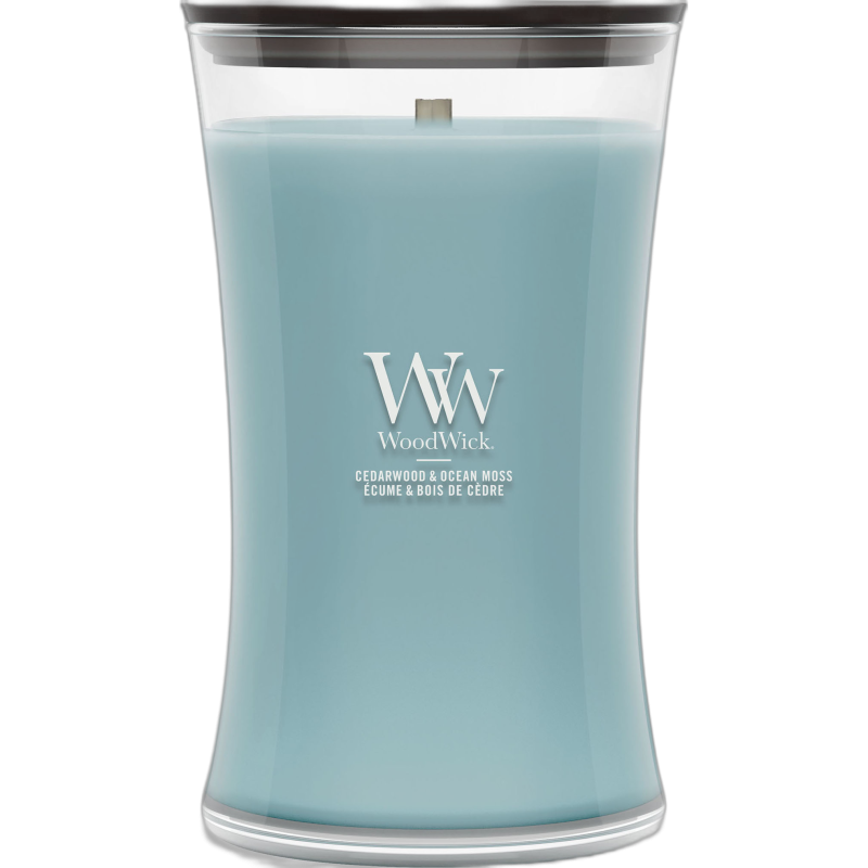 Woodwick Cedarwood&Ocean Moss Duftkerze 609g