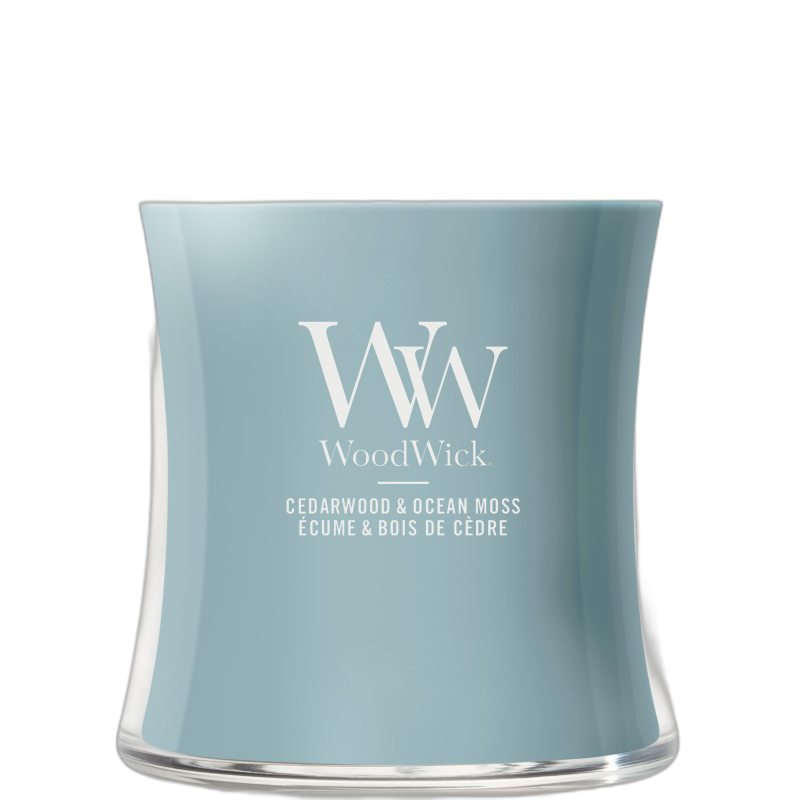 Woodwick Cedarwood&Ocean Moss Duftkerze 275g