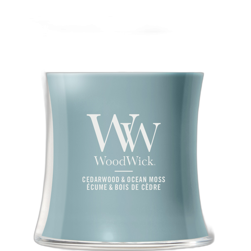 Woodwick Cedarwood&Ocean Moss Duftkerze 85g