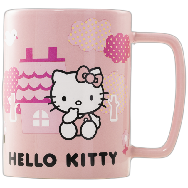 Hello Kitty Plyšový Hrnek 440ml