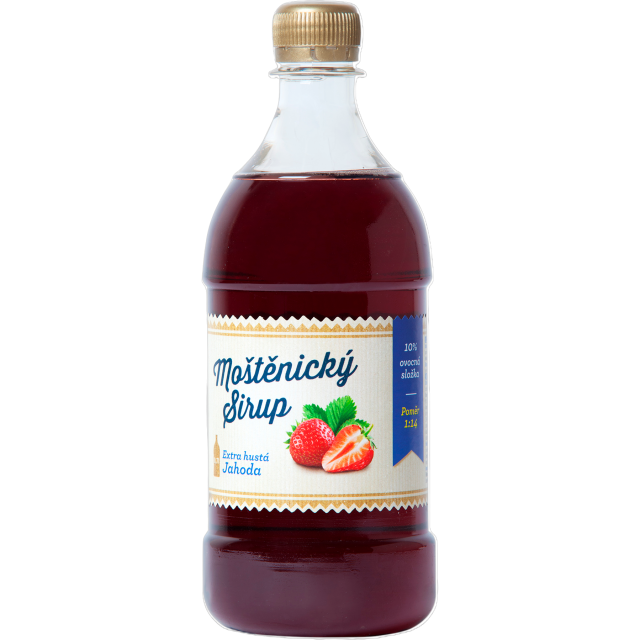 Mostenicky Sirup Erdbeere 0,7L