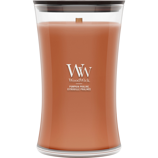 Woodwick Pumpkin Praline Vonná svíčka 609g