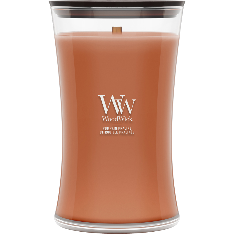 Woodwick Pumpkin Praline Duftkerze 609g