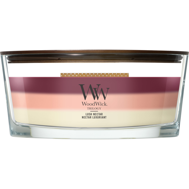 Woodwick Trilogy Lush Nectar Duftkerze 453,6g