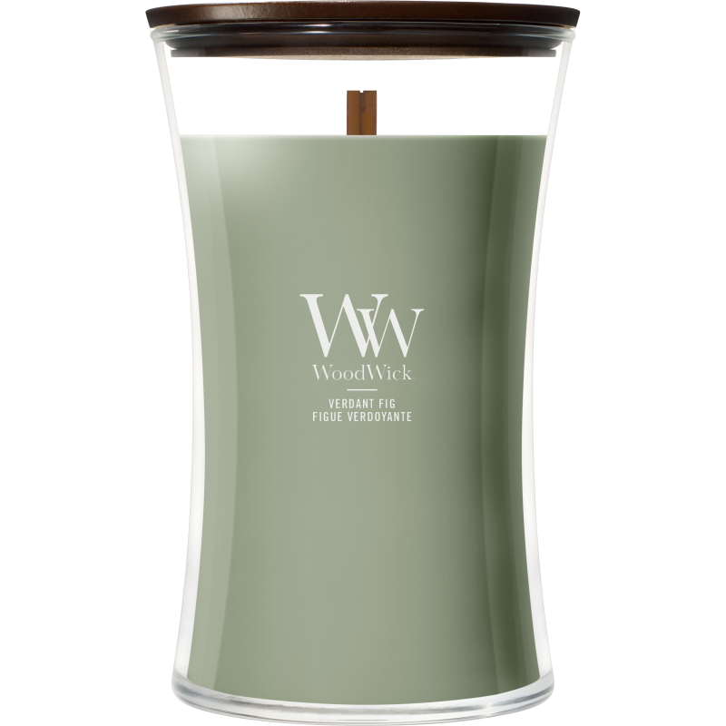 Woodwick Verdant Fig Duftkerze 609g