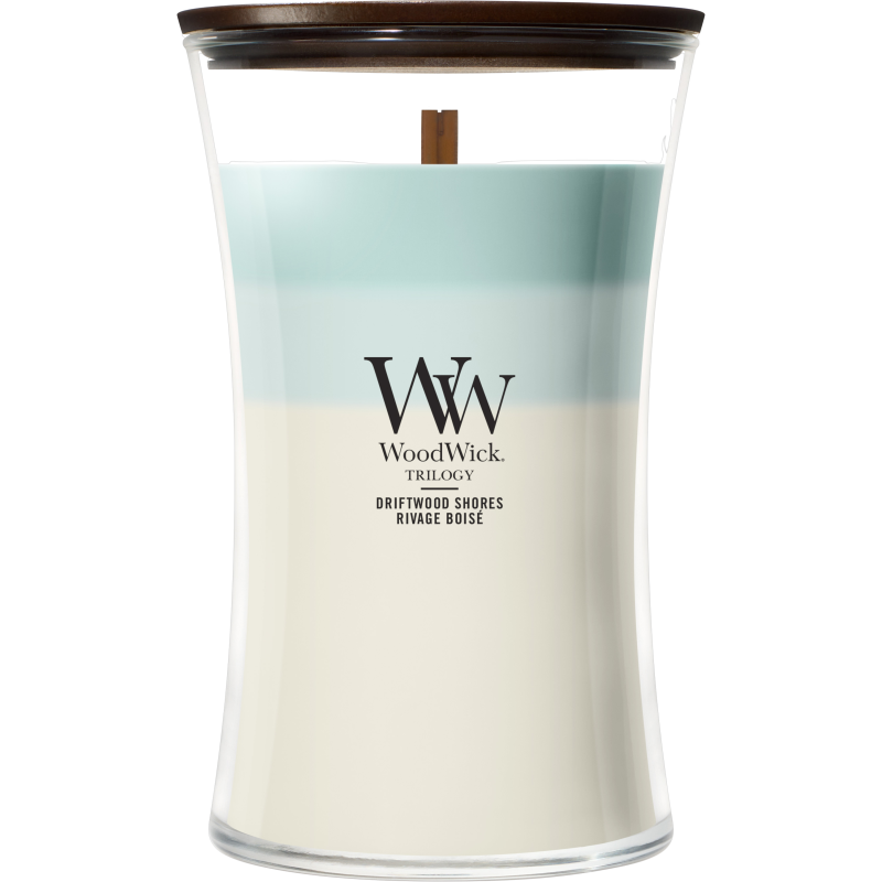 Woodwick Trilogy Driftwood Shores Duftkerze 609g