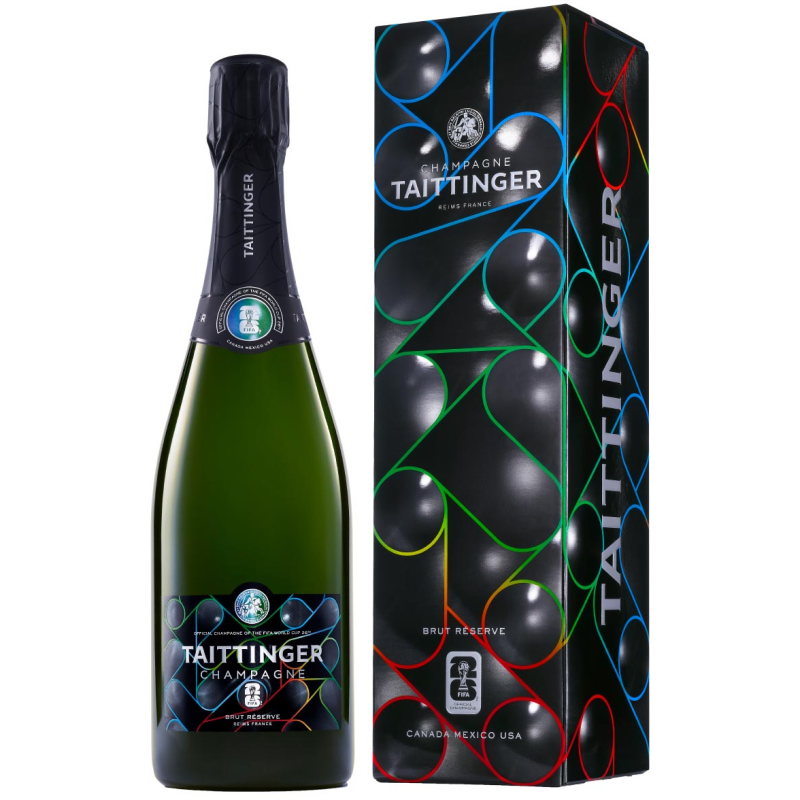 Taittinger Brut Res. FIFA 2026 0,75L