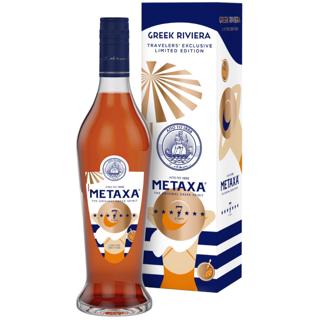 Metaxa 7* Greek Riviera 40% 1L