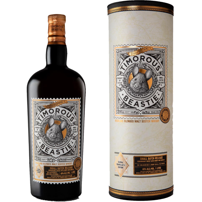 Timorous Beastie Highland Blended Malt 48% 1L