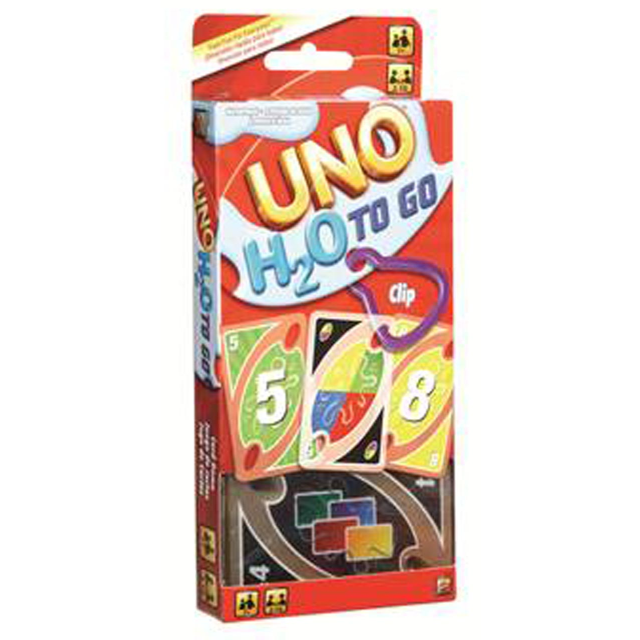 Mattel Uno H2O To Go Card Game P1703