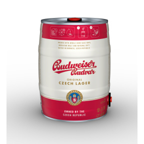 Budweiser Original helles Lagerbier Fass 5L