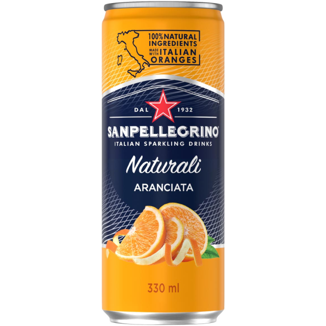 SANPELLEGRINO ARANCIATA 0.33L CAN