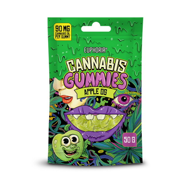 CANNABIS GUMMIES APPLE 50G