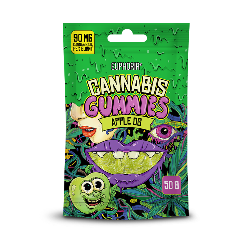 CANNABIS GUMMIES APPLE 50G