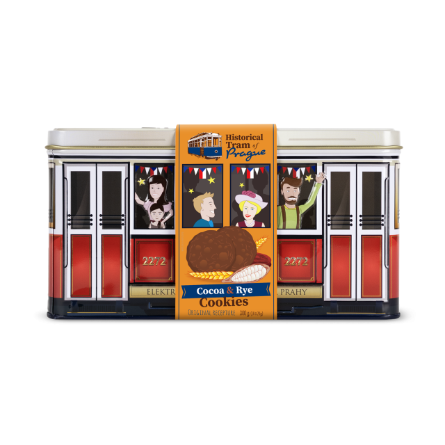 TRAM OF PRAGUE COCOA&RYE 200G