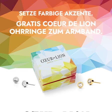 Gratis Ohrringe zum Armband