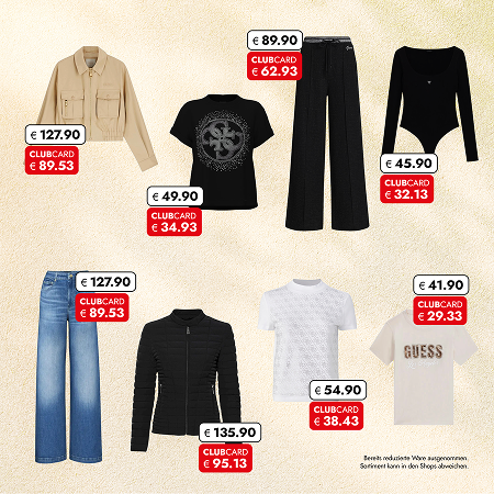30 % auf GUESS