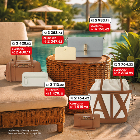 Furla & Armani Exchange se slevou 30 %